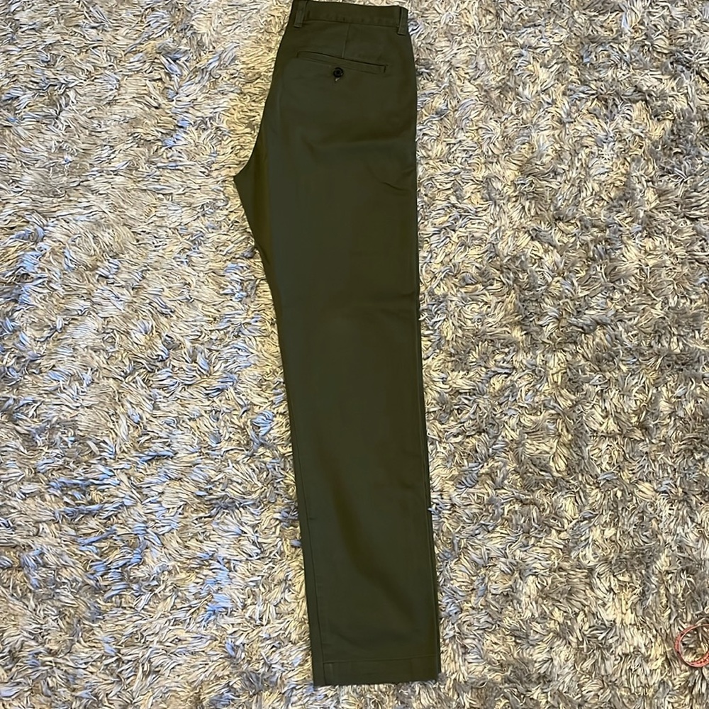 Sandro olive pants, cropped, size 38